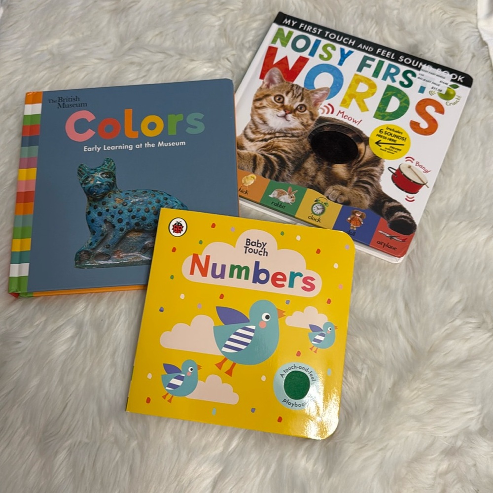 Bundle of 3 Books Baby Touch 0-3 Ages New Hard Cover
